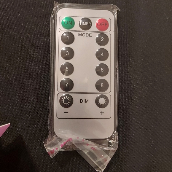 ⭐⭐ READ!!⭐NWT, " Harmonia " AMETHYST LED STRING LIGHTS, with Remote - Picture 5 of 7